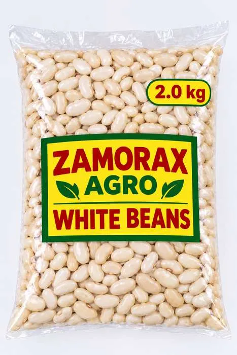  1.8kg (1 Congo) Quality White Beans Grains