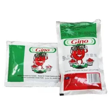 Gino Tomato Paste 70g (5 Rolls)