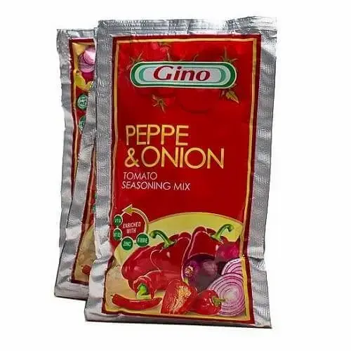 Gino Pepper & Onions 55ml (1 Roll)