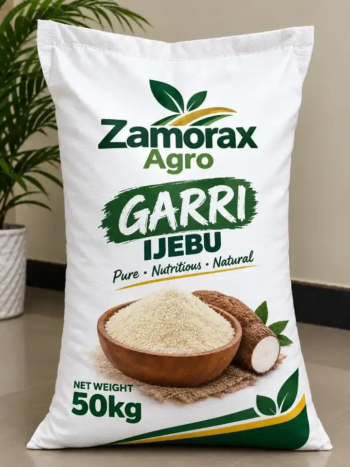 Garri Ijebu 50kg Bag | Premium Quality Nigerian Garri